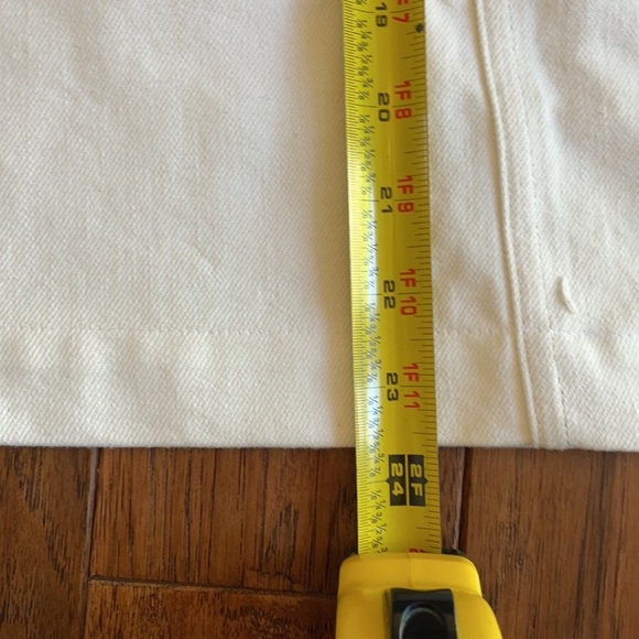 White Denim FRAME skirt - Picture 7 of 13